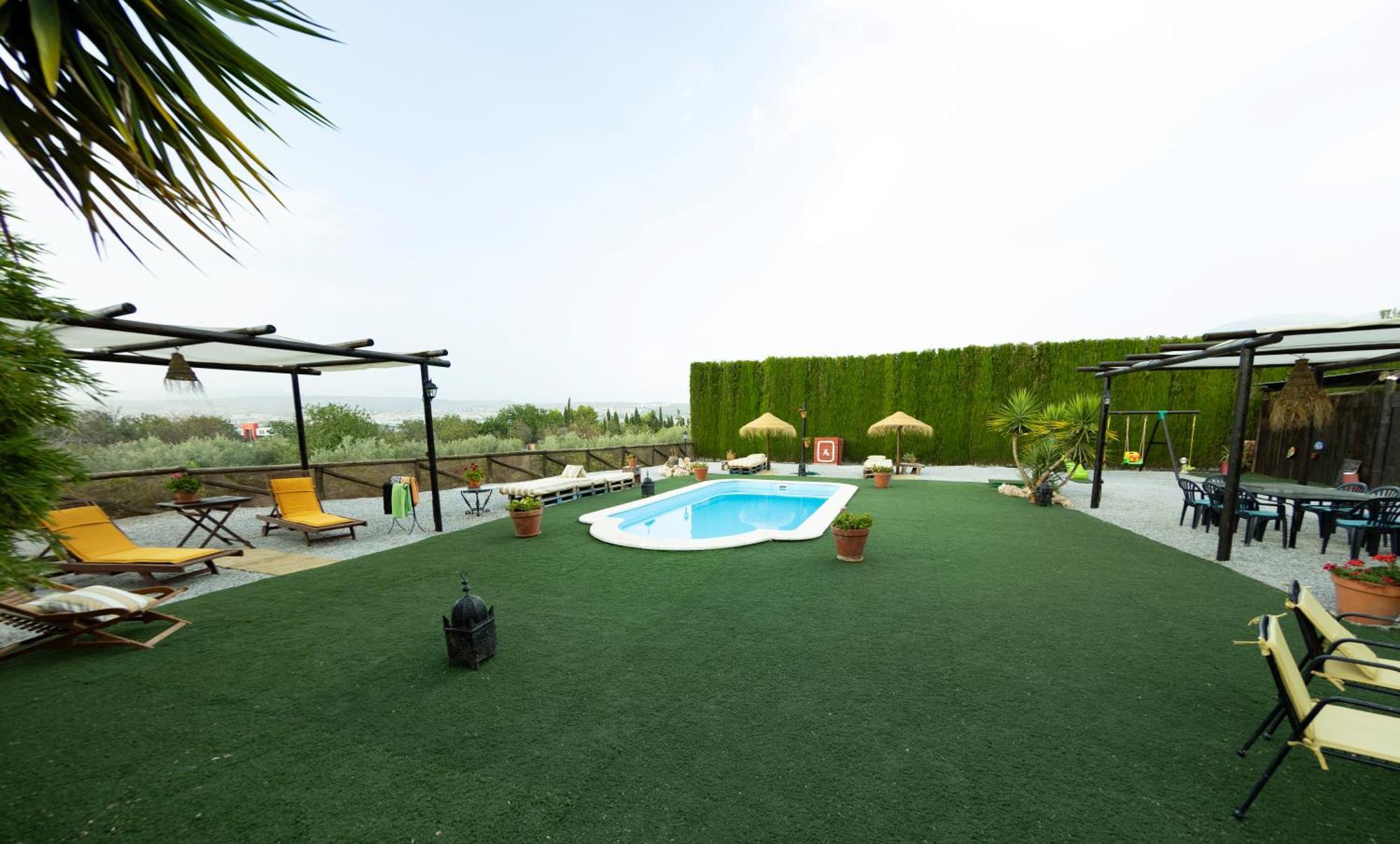 LA CUADRA, Finca privada a los pies de Sierra Nevada, a 10 minutos del centro, Jardín, Barbacoa La Zubia  Exterior foto